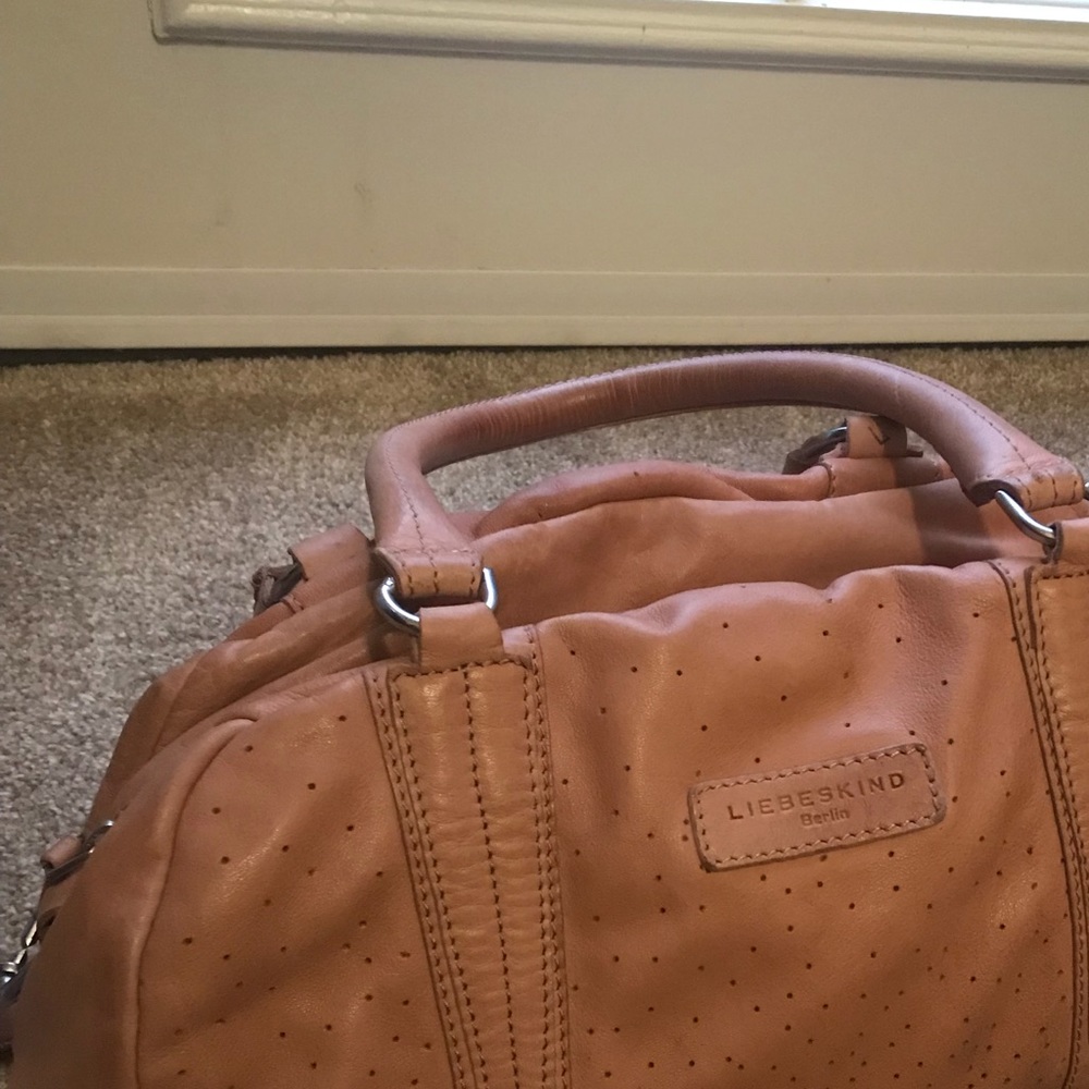 Liebeskind Dusty Rose perforated bag